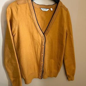 Naf naf small mustard cardigan